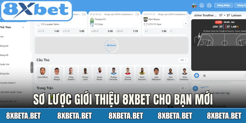 Sơ lược giới thiệu 8Xbet cho bạn mới